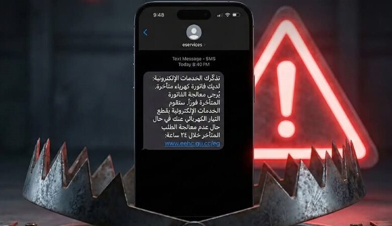 رسائل نصب.. الكهرباء تحذر المواطنين من عمليات احتيال تستهدف سرقة البيانات المالية